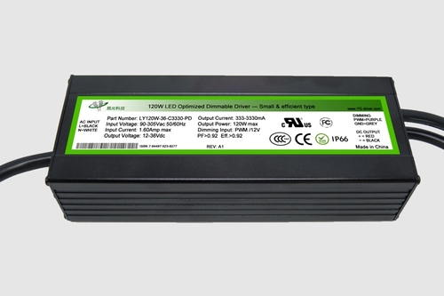 120W 小型高效 PWM調光型 LY120W-PD系列
