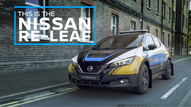 日產(chǎn)RE-LEAF概念車(chē)，有電，更有安全感！